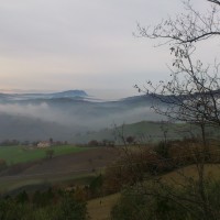 La nebbia e la R. di San Marino