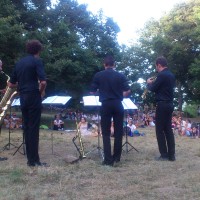 Concerto di saxofoni sul Sasso Simone